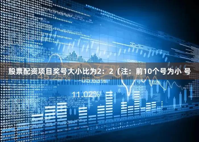 股票配资项目奖号大小比为2：2（注：前10个号为小 号