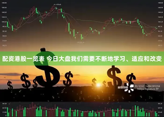 配资港股一览表 今日大盘我们需要不断地学习、适应和改变
